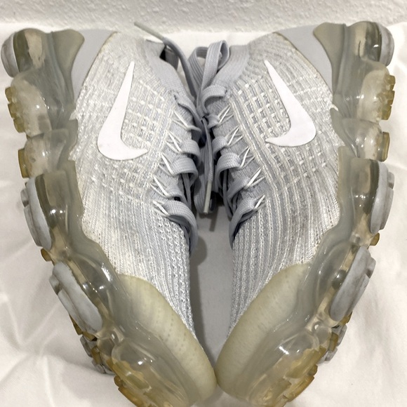 Nike Air VaporMax Flyknit 3 'Pure Platinum' AJ6910-100 |Size 6 - Picture 8 of 12